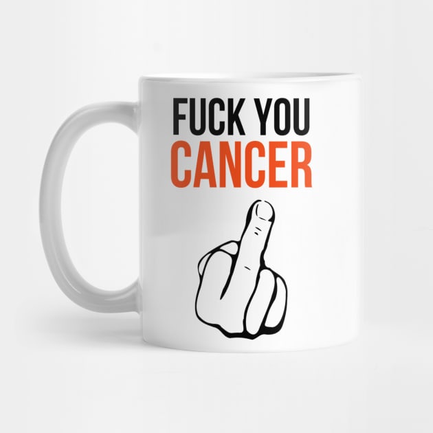 Fuck You Cancer by PinkPandaPress